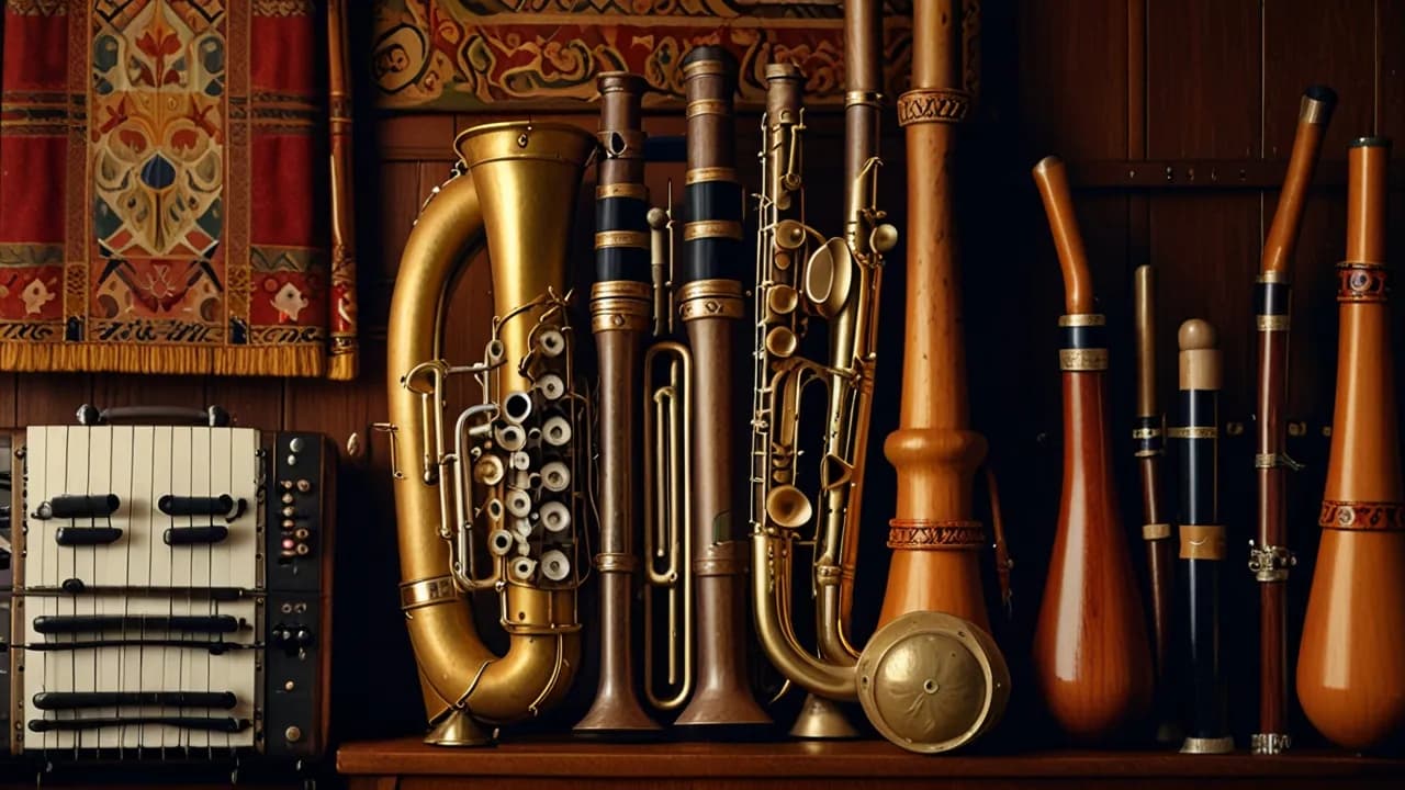 Od akordeonu po dudy: Fascynująca podróż po świecie miechów!