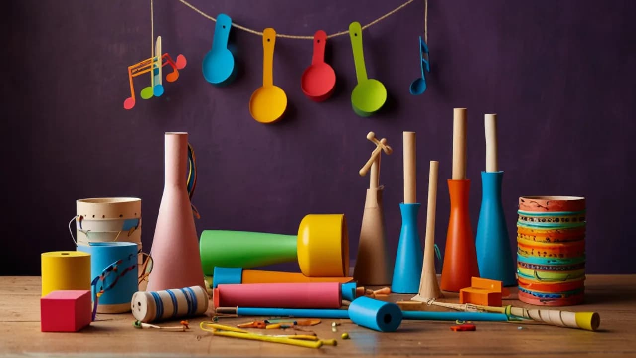 Zrób to sam: Jak zrobić instrument muzyczny? Do wykonania w domu!