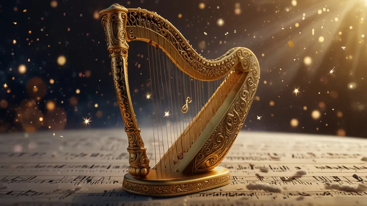 Anielski instrument z tysiącem strun: Odkryj harfę! Ile ma strun?