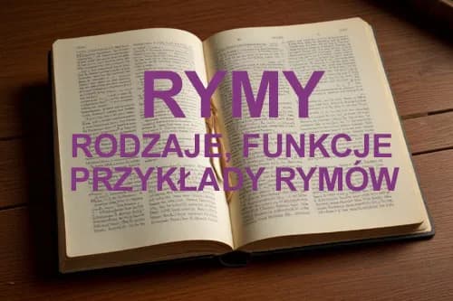 Rodzaje rymów w poezji: od męskich po egzotyczne - poznaj je