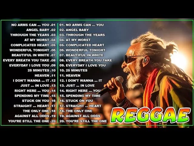 TOP 10 najlepszych zagranicznych wykonawców reggae w 2023
