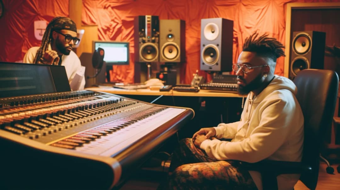 Malik eksportowy towar: polski raper w studiu słynnego producenta